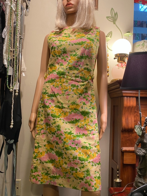 Women's Yellow Flower Dress